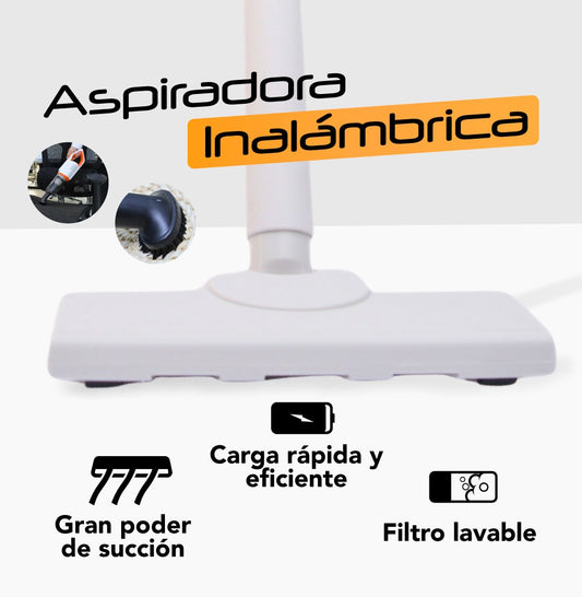Aspiradora inalámbrica | Ligera y potente aspiradora de hogar